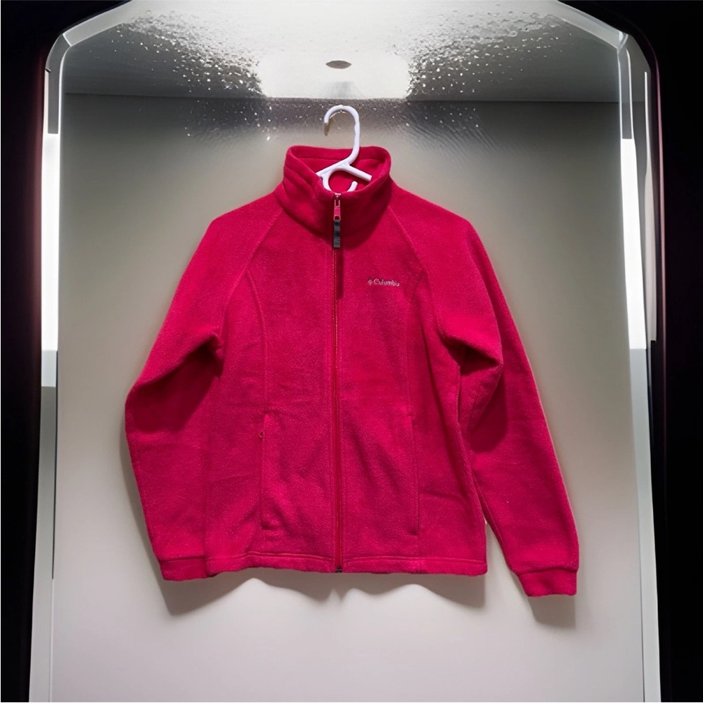 Columbia Kids Fleece Jacket - Bright Pink